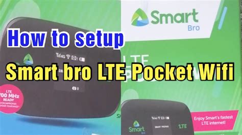 smart bro lte home wifi sim card|How to Set Up Your Smart Bro Pocket WiFi.